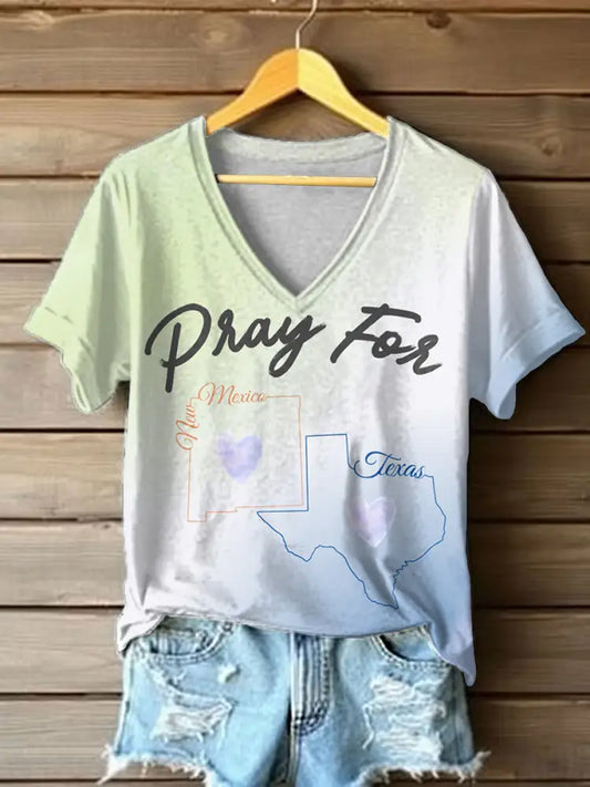 Women’s Texas New Mexico Flooding T-shirt As picture / S