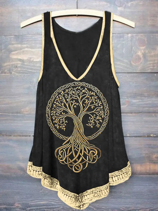 Women’s Viking long camisole Black / S