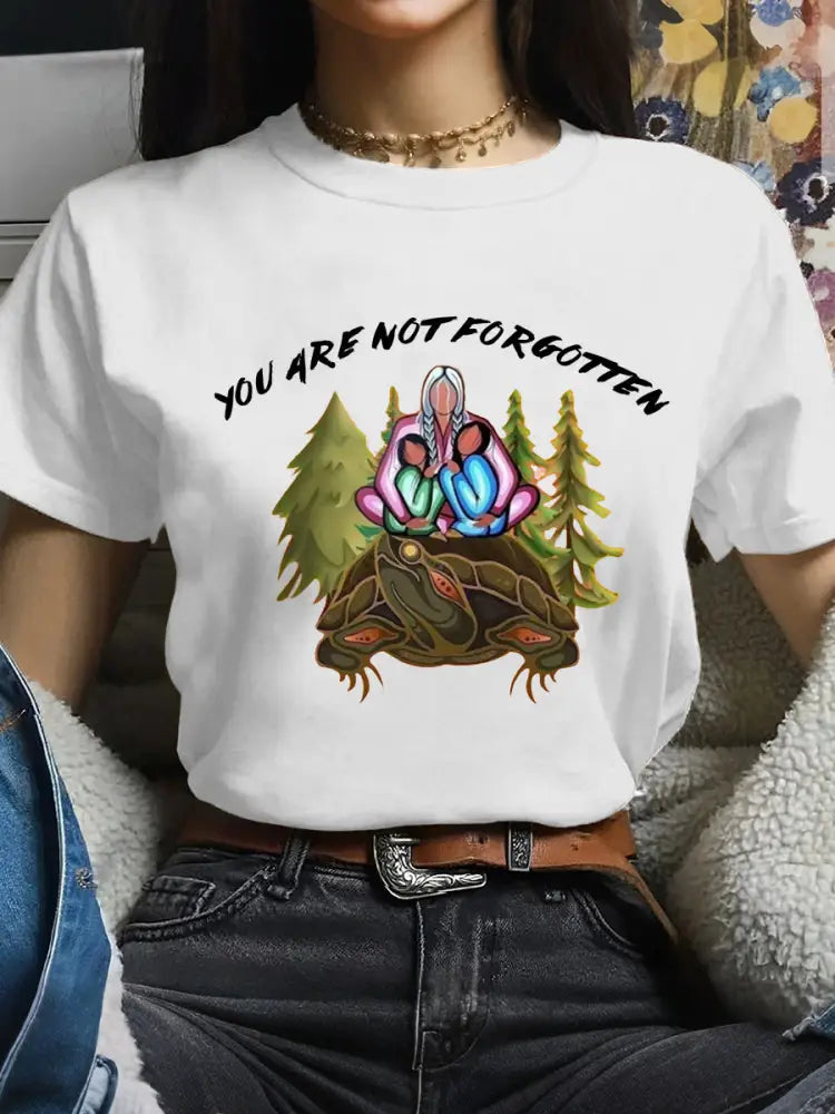 Women’s you are not forgotten T-shirts White / S